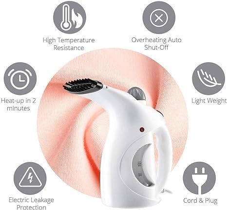 Fast Heat-up Portable Handheld Garment/Facial Vapor Steamer Iron