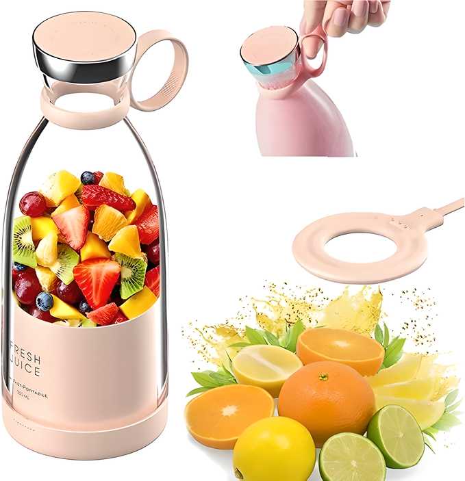 Traverl Portable Mini Juice Blender USB Rechargeable Mixer Juicer for Outdoor