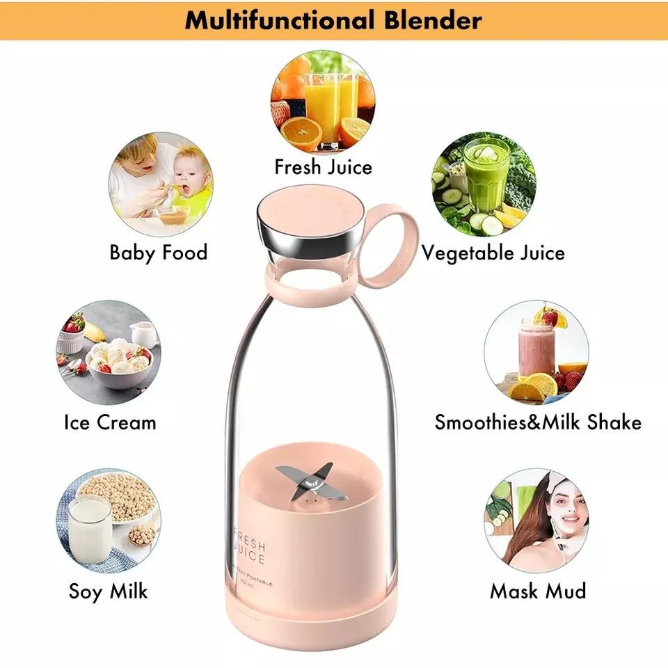 Traverl Portable Mini Juice Blender USB Rechargeable Mixer Juicer for Outdoor