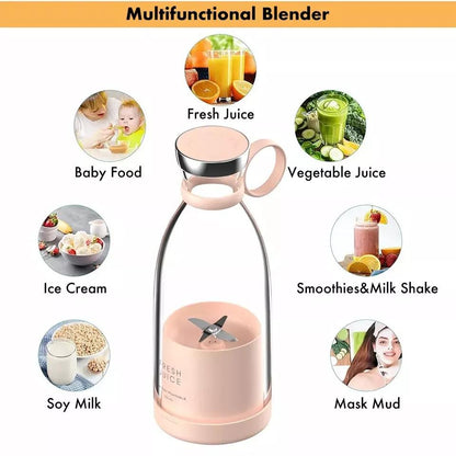 Traverl Portable Mini Juice Blender USB Rechargeable Mixer Juicer for Outdoor